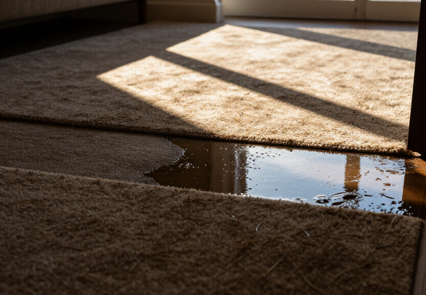 Residential flood restoration in Fairfield Heights