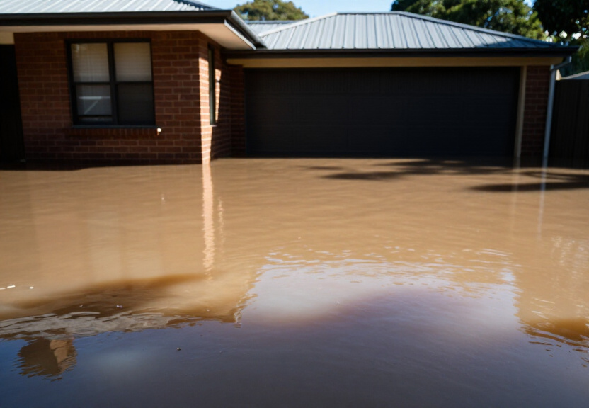 Commercial water damage cleanup